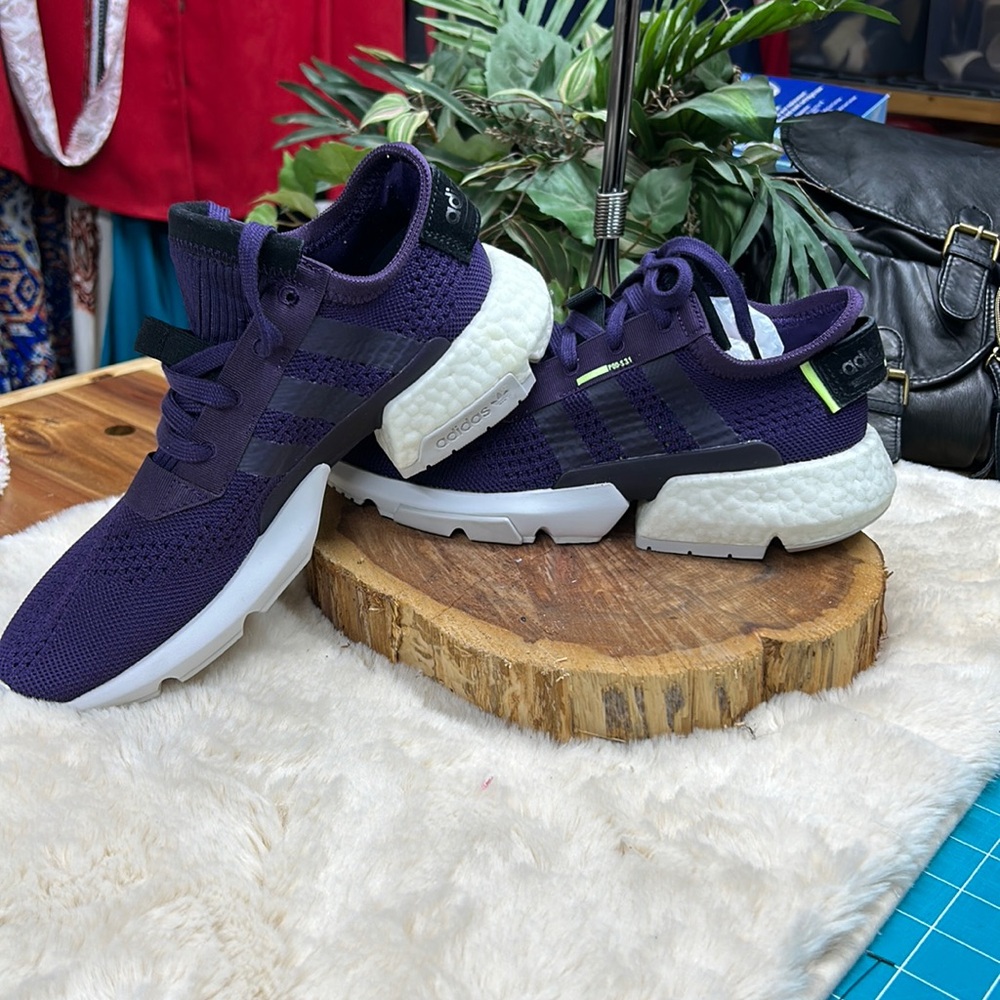 NWOB adidas P.O.D. S3.1 'Legend Purple' CG6177 purple and black size 8 women